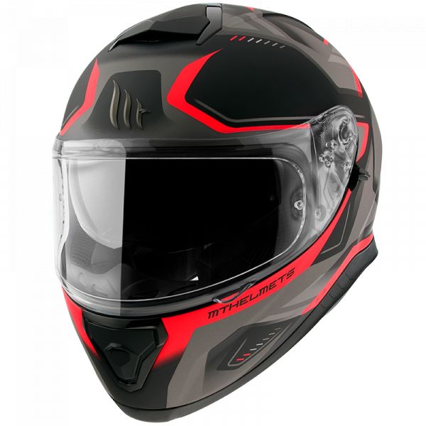  MT Helmets Casca Moto Full-Face Thunder 3 SV Turbine C5 Matt Red