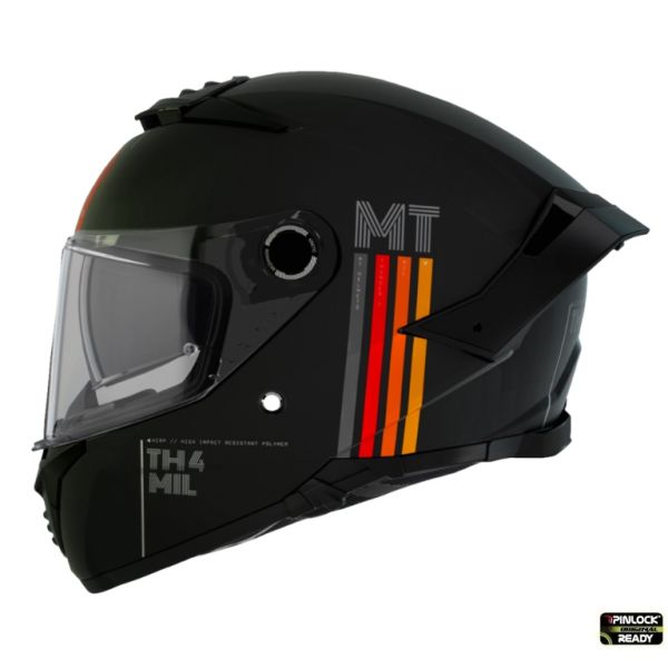 MT Helmets Casca Moto Full-Face Thunder 4 SV Mil A11 Black Matt 2023
