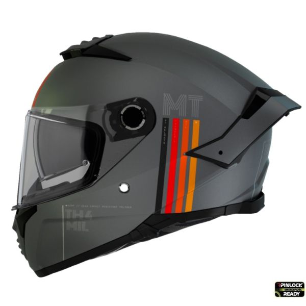  MT Helmets Casca Moto Full-Face Thunder 4 SV Mil C2 Gri Mat