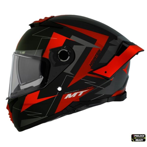 Casti Moto Integrale MT Helmets Casca Moto Full-Face Thunder 4 SV Mountain C5 Rosu Mat