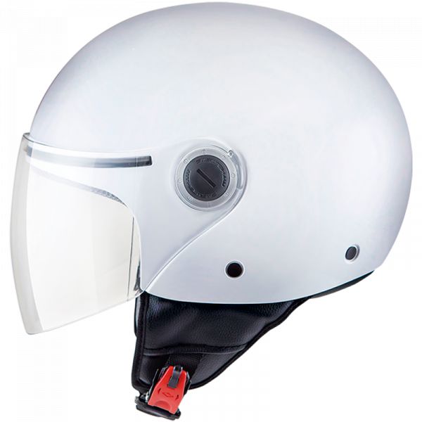  MT Helmets Casca Moto Jet Street Solid A0 Gloss Pearl White