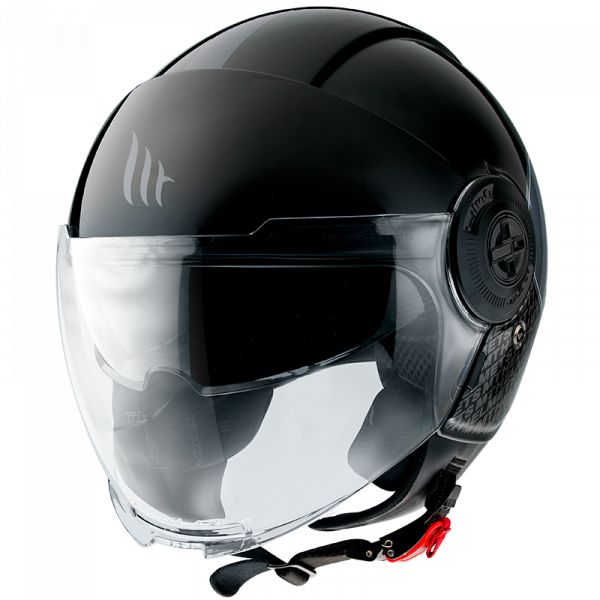  MT Helmets Casca Moto Jet Viale SV Break A1 Gloss Black