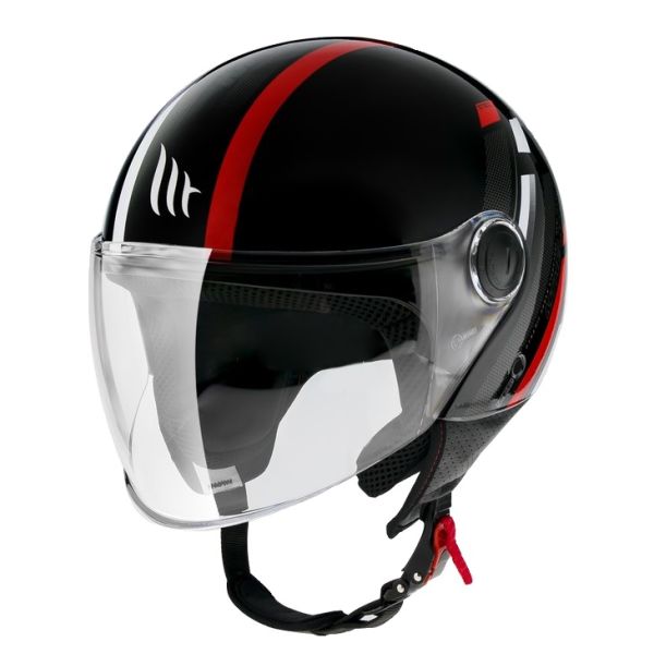  MT Helmets Casca Moto Open-Face/Jet Street Scope D5 Glossy Red 24