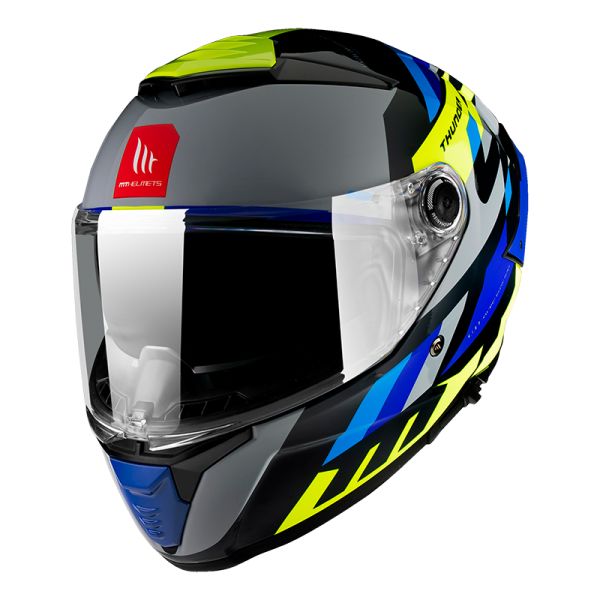  MT Helmets Casca Moto Full-Face Thunder 4 SV Ergo E17 Yellow/Blue