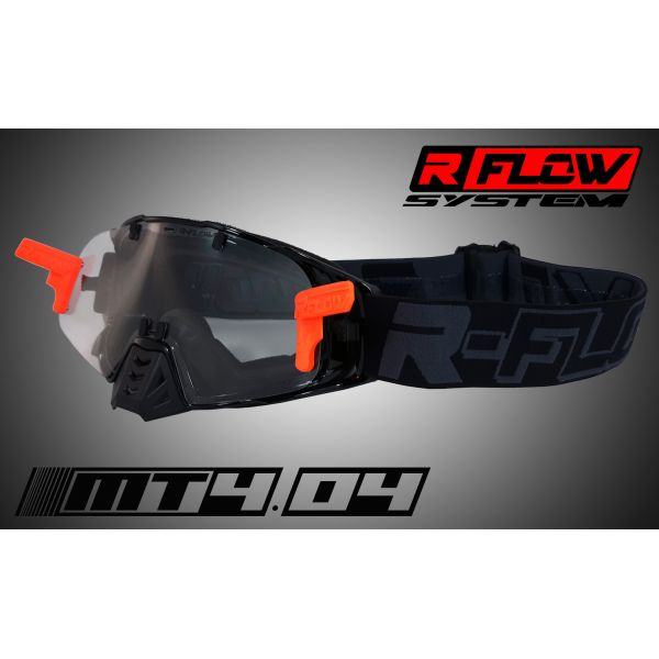  R-Flow Ochelari Moto Enduro Cu Ventilatie MT4.04 Black