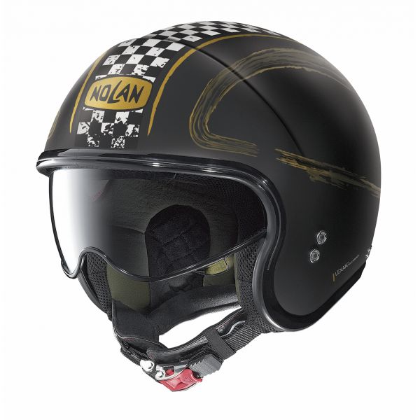 Jet helmets Nolan Open-Face N 21 Getaway Black/Gold Helmet