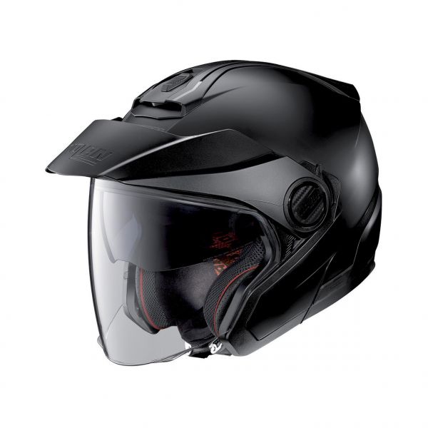 Jet helmets Nolan Crossover N 40-5 Classic N-Com Black Helmet
