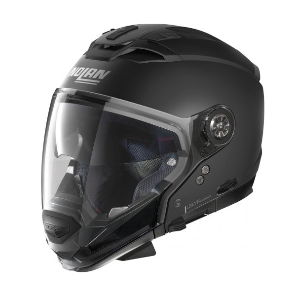 Full face helmets Nolan Crossover N 70-2 Gt Classic N-Com Flat Black Helmet