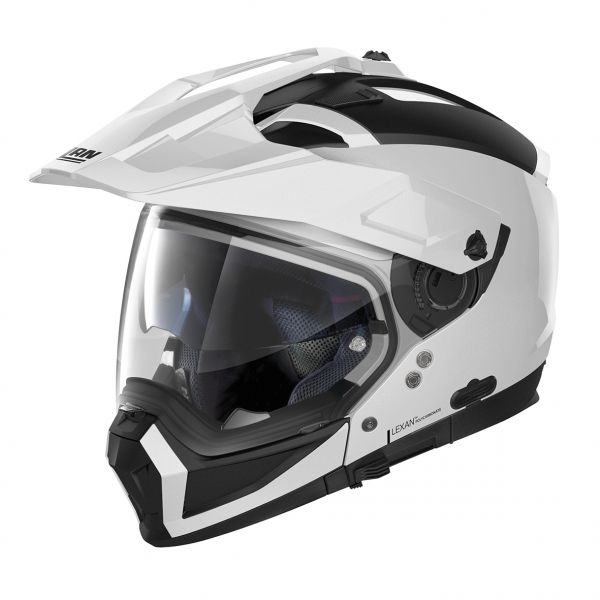Full face helmets Nolan Crossover N 70-2 X Classic N-Com Metal White Helmet