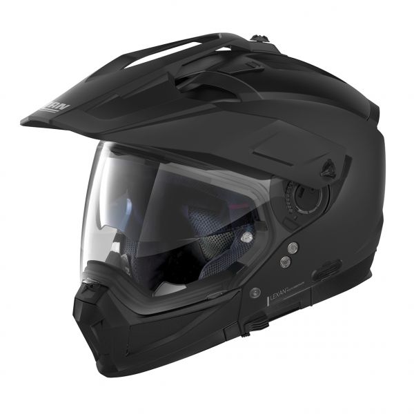 Full face helmets Nolan Crossover N 70-2 X Classic N-Com Flat Black Helmet