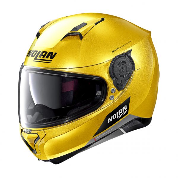 Full face helmets Nolan Full-Face N 87 Emblema N-Com Spark Yellow Helmet
