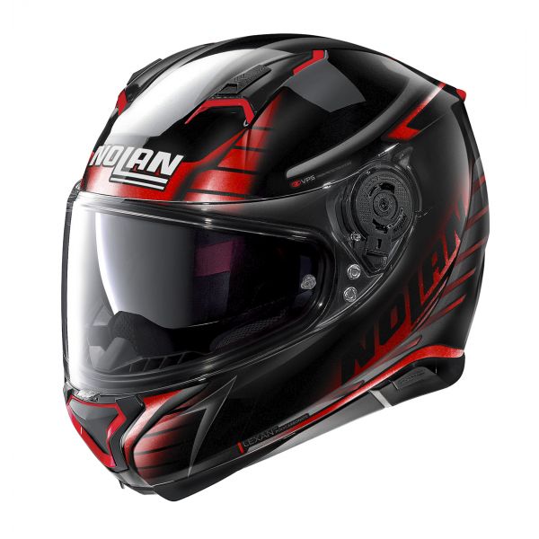 Full face helmets Nolan Full-Face N 87 Carnival N-Com 081 Metal Black Helmet