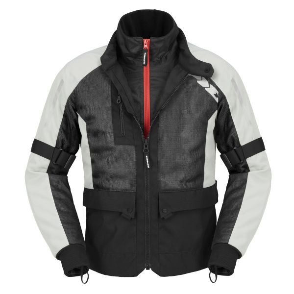 Geci Moto Textil Spidi Geaca Moto Textila Net H2Out Black/Ice 24