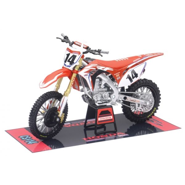 Off Road Scale Models New Ray Scale Model Motor HRC Honda Factory Cole Seely 14 1:12