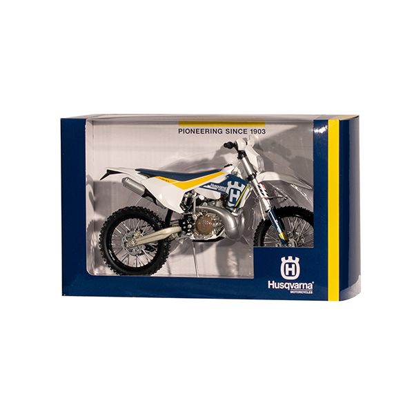 Machete Off Road New Ray Macheta Motor Husqvarna HVA TE-300/17 1:12