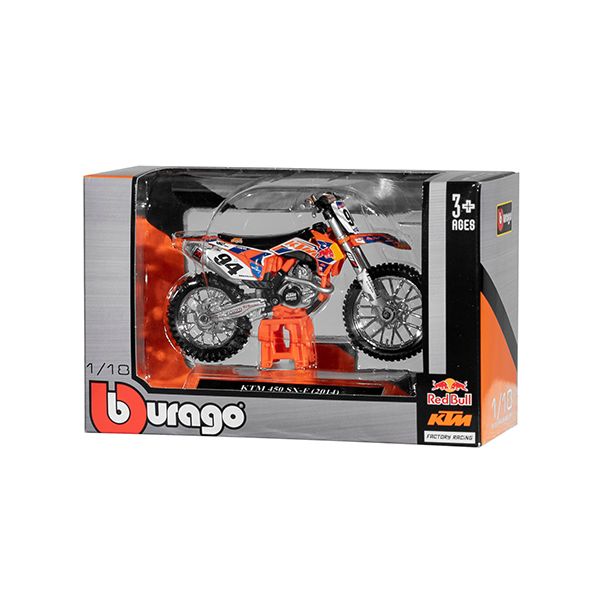 Off Road Scale Models New Ray Scale Model Motor KTM Cross Ken Roczen Nr.94 1:18