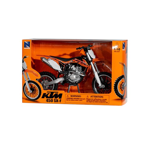 Off Road Scale Models New Ray Scale Model Motor KTM SX-F 450 2014 1:10