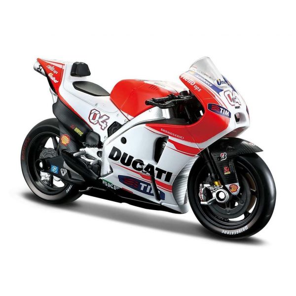 On Road Scale Modells New Ray Scale Model Moto Ducati Andrea Dovizioso Moto GP 57723 1:12