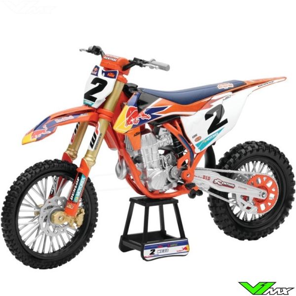 Off Road Scale Models New Ray Moto Scale Model KTM Cooper Webb (No 2) 1:10