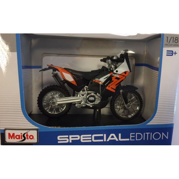 Off Road Scale Models New Ray Scale Model Motor KTM 450 Rally 1:18