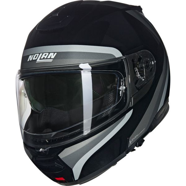 Casti Moto Flip-up (Modulabile) Nolan Casca Moto Flip-Up N100-6 Assoluto Black/Silver 25