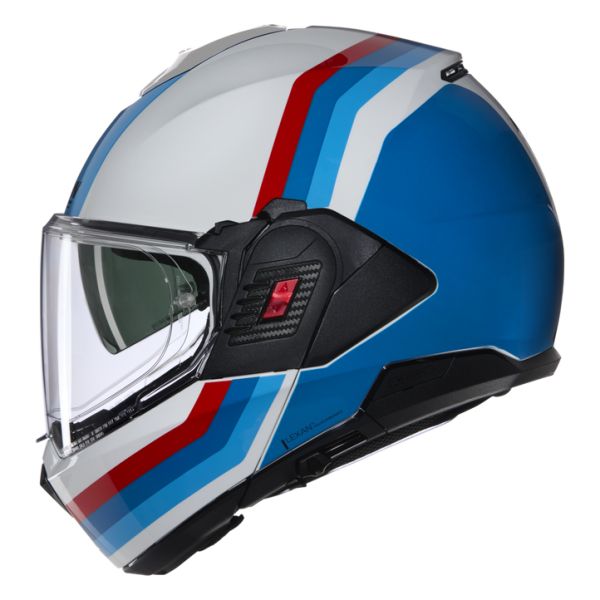 Casti Moto Flip-up (Modulabile) Nolan Casca Moto Flip-Up N120-1 Lineo 347 Blue/Red/White Glossy 2025