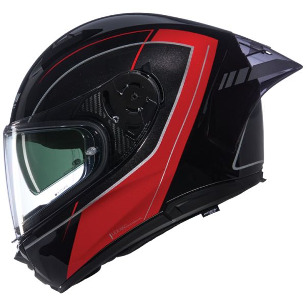 Casti Moto Integrale Nolan Casca Moto Full-Face N60-6 Sport Mesmerico 342 Black/Red Glossy 2025
