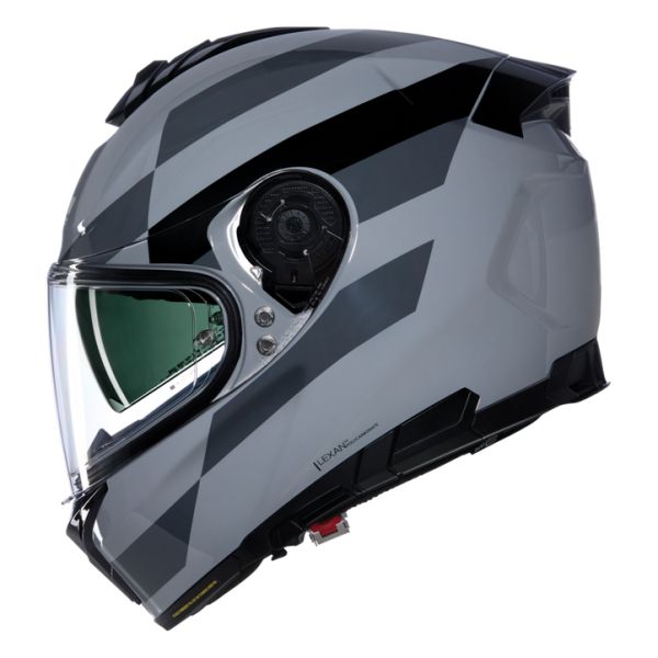 Casti Moto Integrale Nolan Casca Moto Full-Face N80-8 N-Com Alfiere 345 Grey/Black Matt 2025