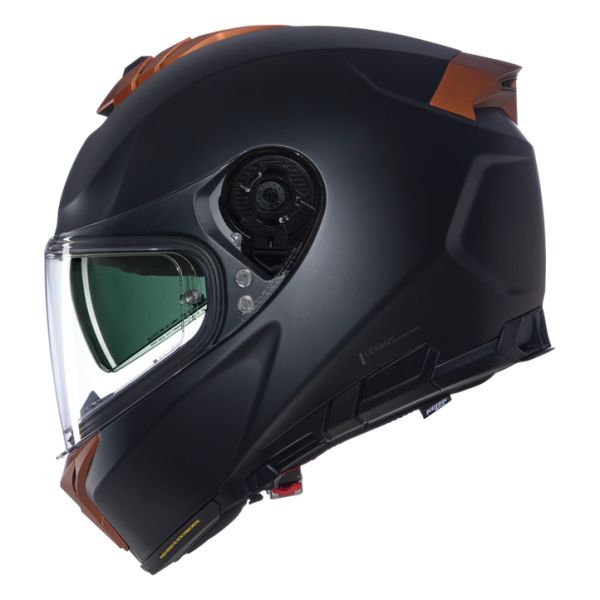 Casti Moto Integrale Nolan Casca Moto Full-Face N80-8 N-Com Classico Nobile 311 Black/Ochre Matt 2025