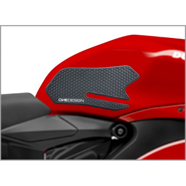  OneDesign Tank Grip Panigale '21 Black HDR337