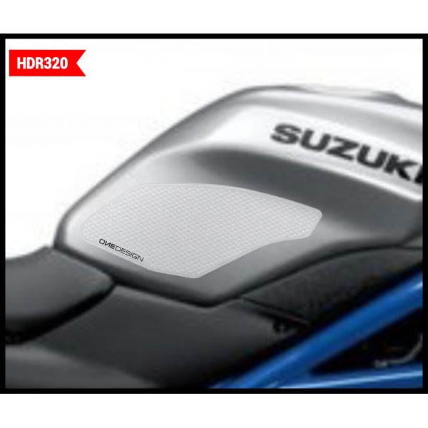  OneDesign Tank Grip Suzuki Sv650 Clear HDR320