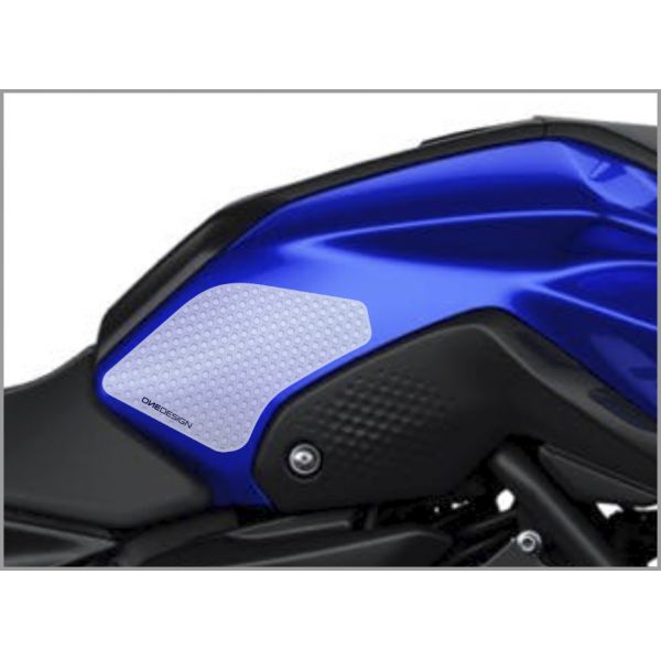  OneDesign Tank Grip Yamaha Mt-07 '21 Clear HDR330