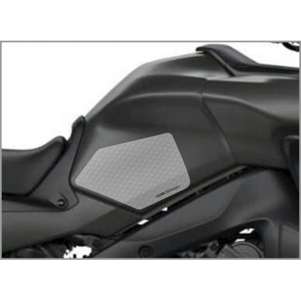  OneDesign Tank Grip Yamaha Tracer9 '21 Clear HDR336