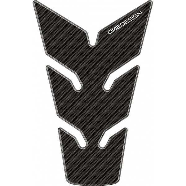 Motorcycle TankPads OneDesign Tankpad Carbon Look Carbon Fiber	/Gray 43010861