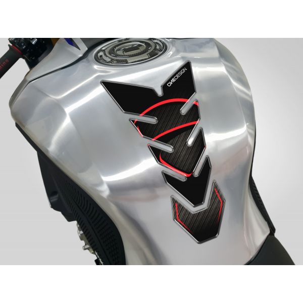 Motorcycle TankPads OneDesign Tankpad Black Edition Black	/Red 43010853