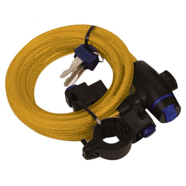Anti theft Oxford CABLE LOCK 1.8M X 12mm - GOLD