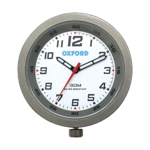 Various Accessories Oxford CLOCK - ANACLOCK - SILVER CASE & WHITE FACE