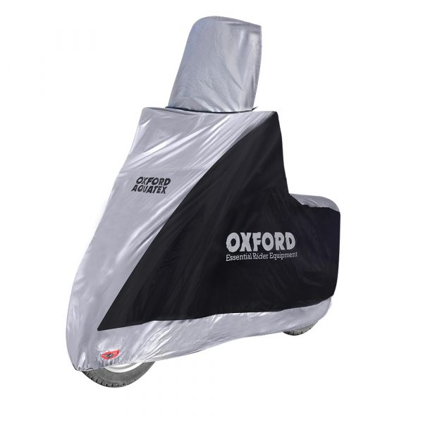 Motorcycle Covers Oxford Cover Moto Scooter Aquatex Black-Gray S CV216