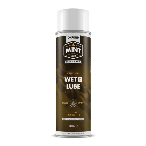Chain lubes Oxford Mint WET WEATHER LUBE - 500ml (spray lant)