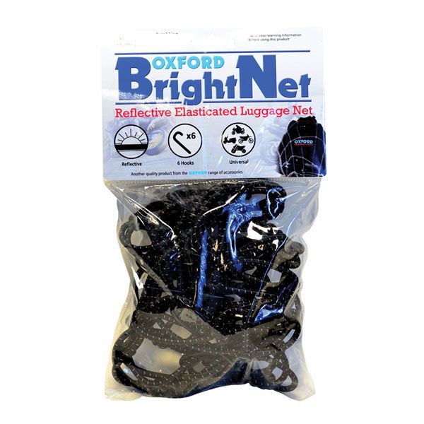 Various Accessories Oxford BRIGHT NET - BLACK/REFLECTIVE