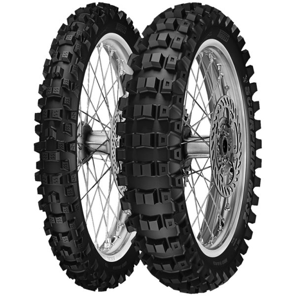 MX Enduro Tires Pirelli Moto Tire Scorpion Mid Hard MX MIHA 32 100/90-19 57M TT