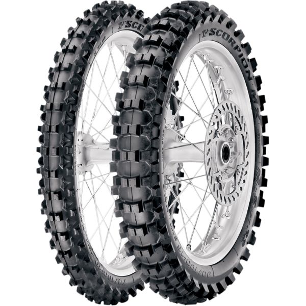 MX Enduro Tires Pirelli Moto Tire Scorpion Mid Soft MX MISO 32 R 120/90-19 66M TT