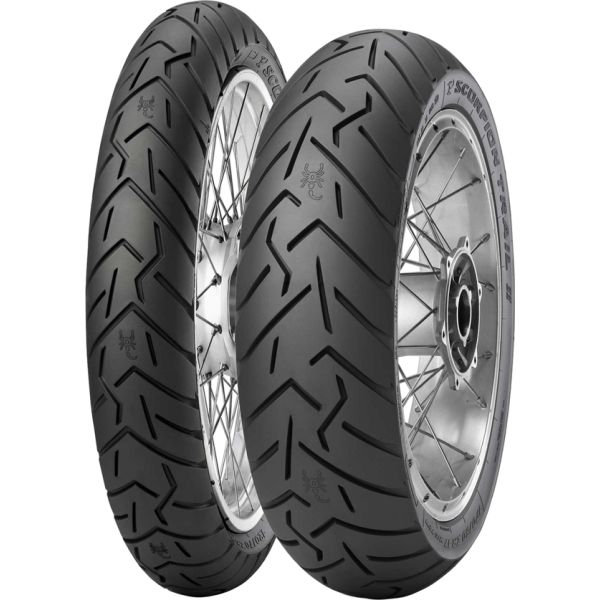 Dual Sport Tires Pirelli Moto Tire Scorpion Trail II SCTR II 160/60ZR17 (69W) TL