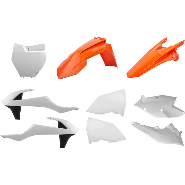  Polisport Plastic Body Kit KTM SX/SX-F/XC/XC-F/125/150/250/350 White 90706