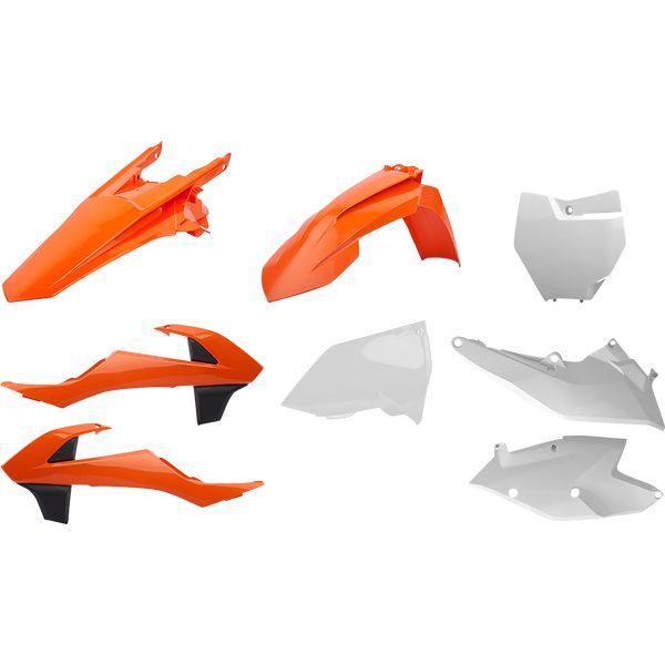 Plastice MX-Enduro Polisport Kit Plastice KTM SX/SX-F/XC/XC-F/250/350/ Orange 90750