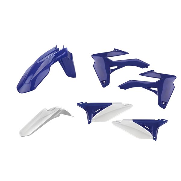 Plastics MX-Enduro Polisport Plastic Kit Sherco SEF-R 250/300/450/SE-R 250/300/50 Blue/White 90801