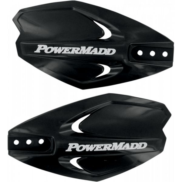  PowerMadd-Cobra Handguard ATV Powerx 22 MM Plastic Black-34280