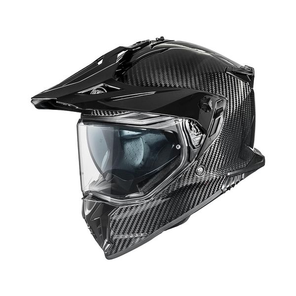  Premier Helmets Casca Moto Adventure/Touring Discovery CARB Glossy Black 2024