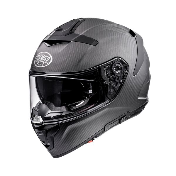Full face helmets Premier Helmets Full-Face Moto-Helmet Devil CARBON BM Matt Gray 2024