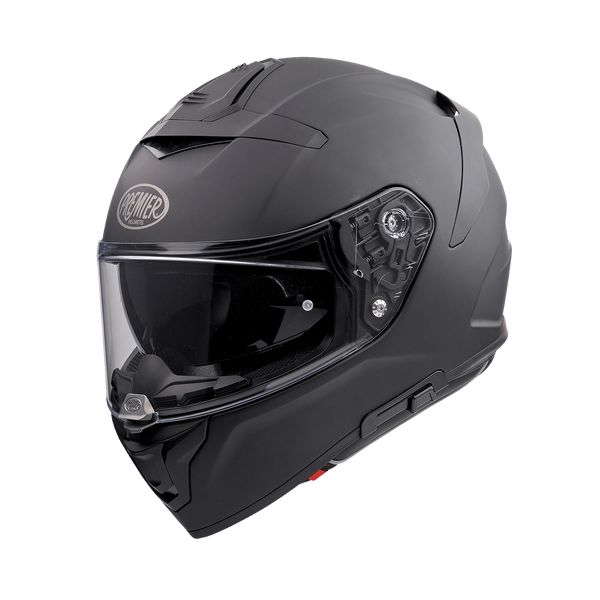 Full face helmets Premier Helmets Full-Face Moto-Helmet Devil U9 BM Matt Black 2024